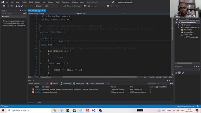 static variables in C++ || In English || By Vikash Shakya смотреть онлайн