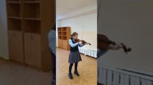 Н. Бакланова "Мазурка. Игра на скрипке.