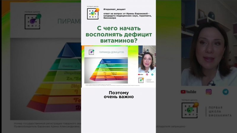 С чего начать восполнять дефицит витаминов?