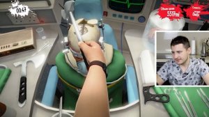 Пересадка мозга | Настоящий нейрохирург играет в Surgeon Simulator #2 | Симулятор хирурга