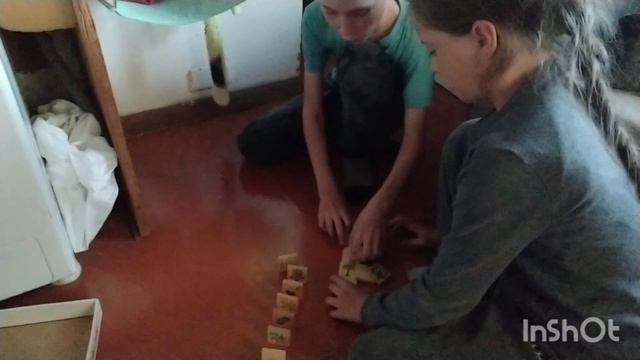 Змейка из домино 3