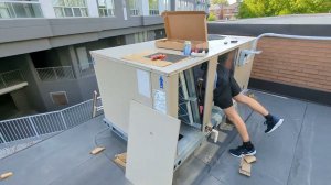 Ремонт Rooftop, вибрация при работе, шумоизоляция