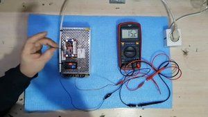 Высоковольтный  блок питания с регулировкой на коленке.