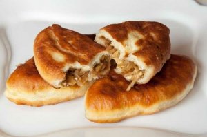 ПИРОЖКИ С КАПУСТОЙ НА КЕФИРЕ.