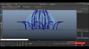 Autodesk Maya - How to model a Lotus Temple in maya 2019