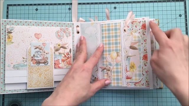 Albumik dziecięcy z kolekcji "Kiddie" Mintay by Karola scrapbooking| Co ja narobiłam! смотреть онлайн