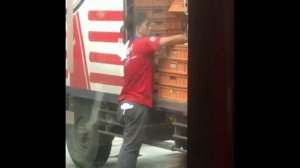 Gardenia Bread Truck Delivery Driver Stealing