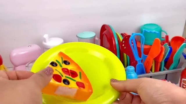 Unboxing Miniature Plastic Full Kitchen Set Collection | Toy Cooking Game | Kitchen Set Toy | Revie
