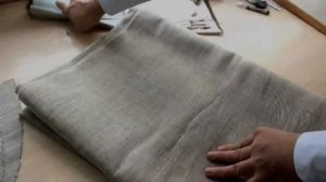 Пошив элемента пиджака. Бортовая прокладка