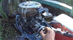 ЧИХАЕТ Evinrude Johnson Как настроить!