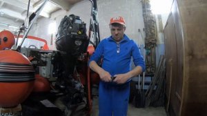 Как , заменить втулку на моторе Меркурий 60 Джет ! ( водомет ) 4-ка