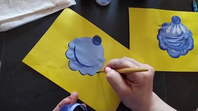 Городецкая роспись часть 2(1) смотреть онлайн