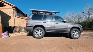 Land Cruiser 100 Series on 35 inch tyres - my first thoughts