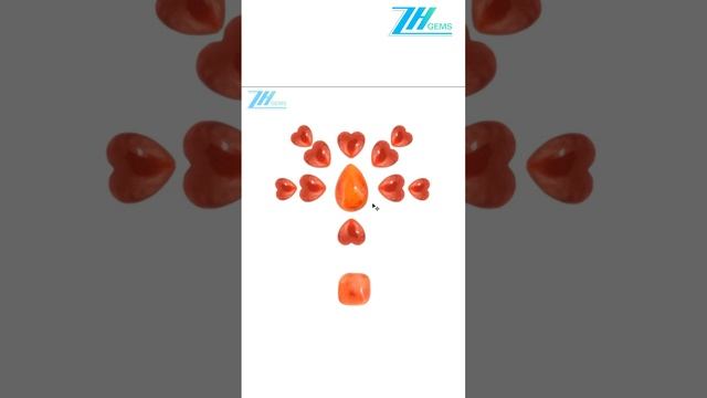 spiny oyster  cabochon heart shape square shape and pear-shape size 5mm 6mm 5*8mm High Quality06