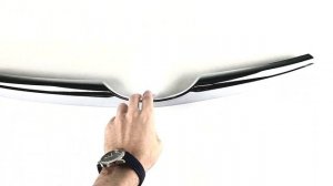 Молдинг (сабля) накладка на решетку радиатора 2192 Лада Калина 2 Хром / Оригинал / 21920-2803052-00