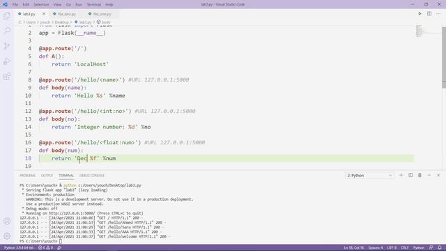 Create a website USING Flask (PYTHON) смотреть онлайн