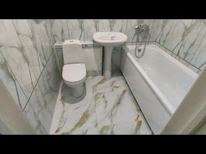 МОНТАЖ ПАНЕЛЕЙ ПВХ в УГЛАХ на СТЕНЫ без ФИНИШЕК из Стартовых в Ванной