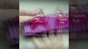 Повязка на голову для девочки СОВУШКА крючком