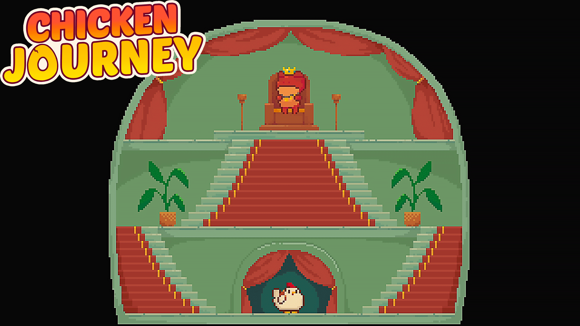 Креативные лягушки. Chicken Journey 2 серия