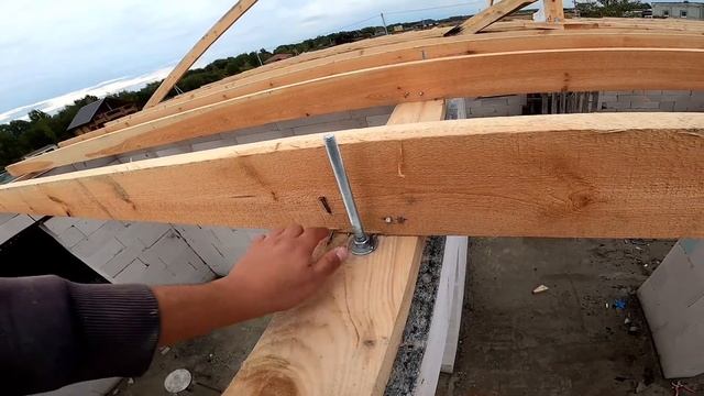 Четырёх скатная Крыша Своими Руками...Делаю Не имея Опыта! смотреть онлайн