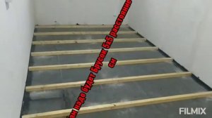 Пол в гараже из досок: