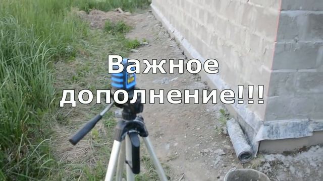Дом своими руками. Кладка стен из керамзитобетонных блоков
