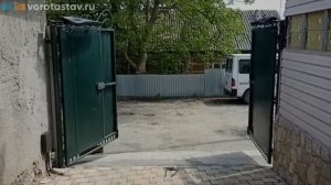 Автоматика на распашные ворота Alutech AM-5000KIT — Портфолио
