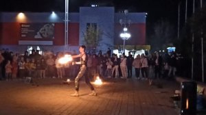 05.11.2023 Фаер-шоу (1часть) fire show/Огненное шоу