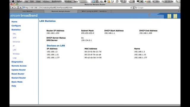 192.168.l.254 - 192.168.1.254 Default IP Address