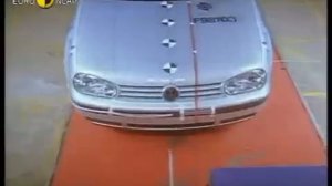 Краш тест Volkswagen Golf IV 1998 (E-NCAP)