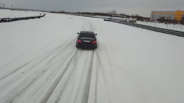 Автодром СПб, Drift Mercedes CLS W219 смотреть онлайн
