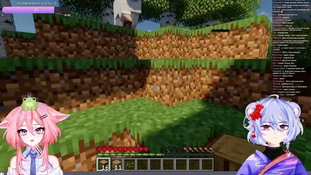 MINECRAFT с ТороТоро на ХАРДКОРЕ #minecraft #vtuber смотреть онлайн