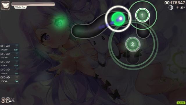 Прохождение карты Osu!