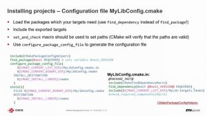 05 Software Management Course, Session 2/ Modern CMake, Mosimann