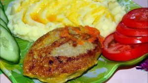 Как приготовить сочные рыбные котлеты.