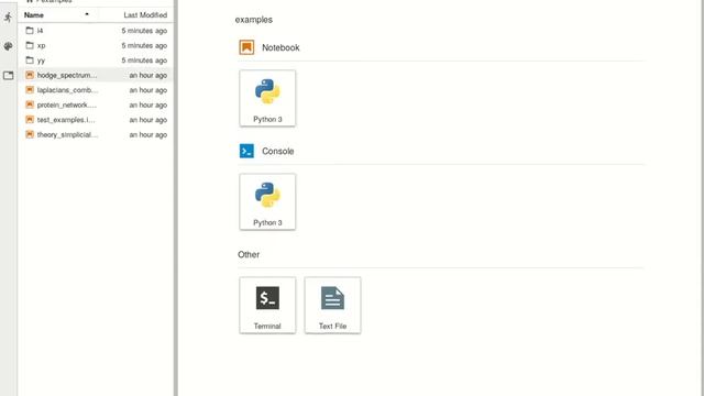 Launch Jupyter notebook with examples of Hodgelaplacians usage смотреть онлайн