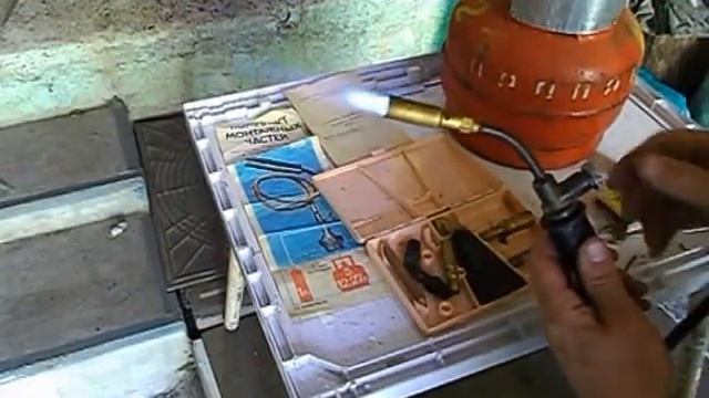 Газовые горелки для самодельщиков. Набор Факел из СССР. смотреть онлайн