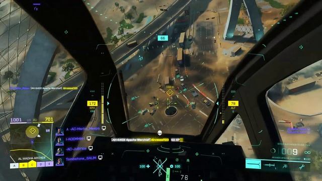 98-0 killstreak Attack Helicopter AH-64GX Apache | Battlefield 2042 смотреть онлайн