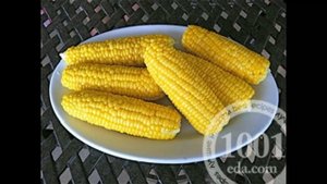 Готовим кукурузу на пару