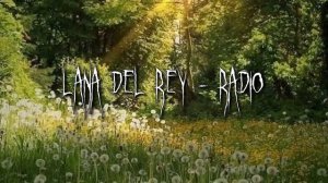 Lana Del Rey - Radio (sped up)