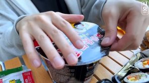 ASMR MUKBANG _ 직접 만든 치즈 불닭볶음면 양념치킨 김밥 치즈스틱 먹방 FRIED CHICKEN AND FIRE NOODLES