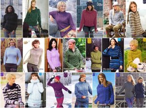 Свитера для женщин спицами 20 моделей