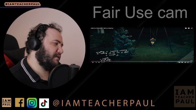 INTELLIGENT LYRICS! WELL DONE! Sabrina Carpenter - Skinny Dipping - TEACHER PAUL REACTS смотреть онлайн