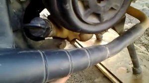 Снятие заднего колеса со скутера