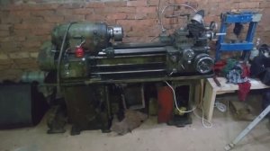 долгожданная покупка токарный станок ТВ-320. продолжаем заниматся с трактором