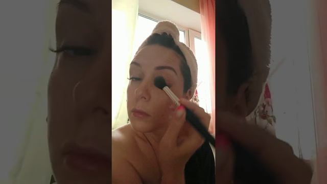 Быстрый макияж в баню???