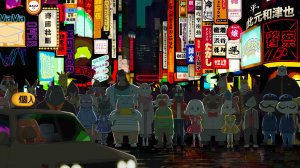 Необычное такси 1 серия «Чудаковатый водитель» (аниме-сериал, 2021)