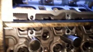 Опрессовка головки блока цилиндров Lexus RX330.