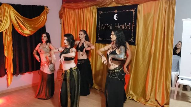 6° MINI HAFLA | Confessions - Turma de Tribal Fusion intermediário смотреть онлайн