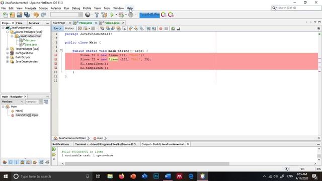 #10 Java - Constructor Overloading смотреть онлайн